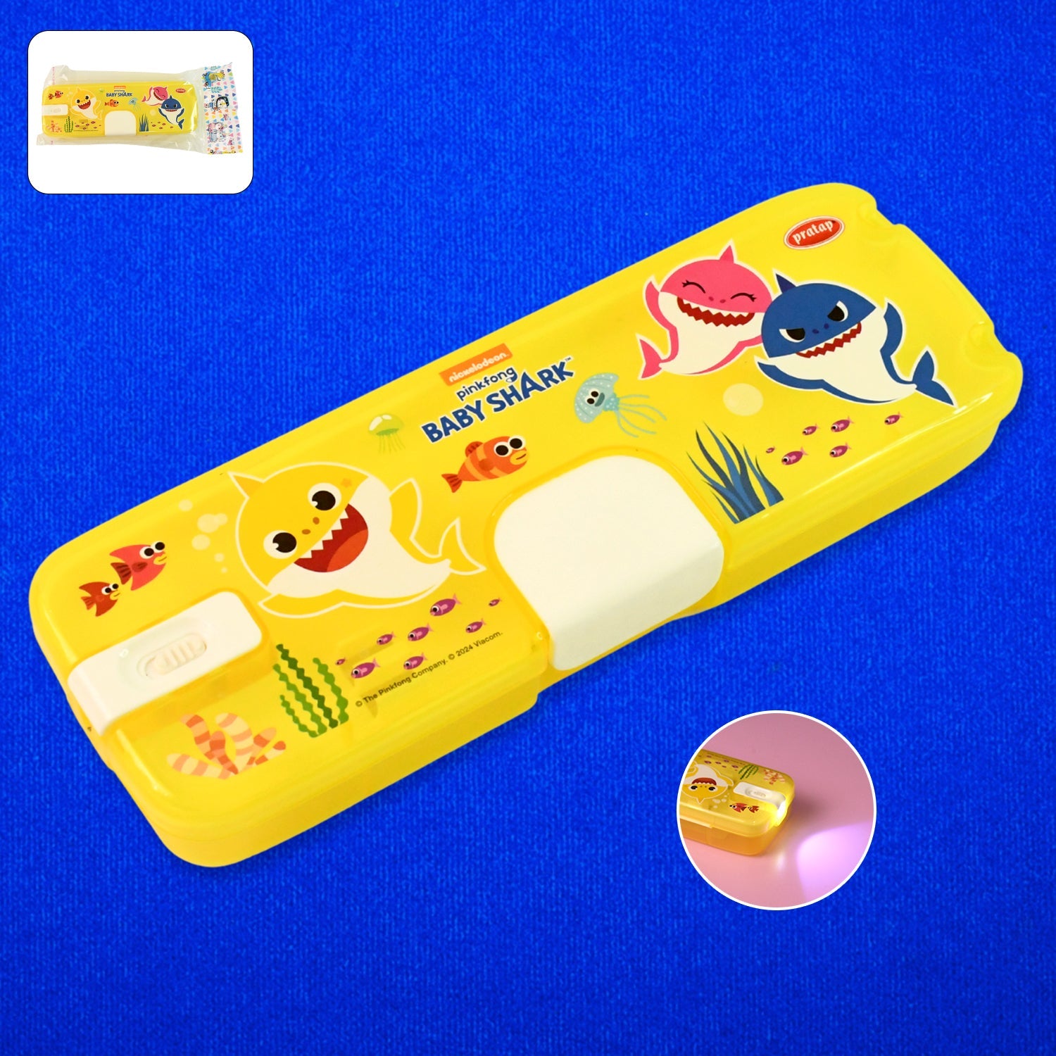 Cartoon Animal LED Light Pencil Box Cartoon Animal LED Light Pencil Box